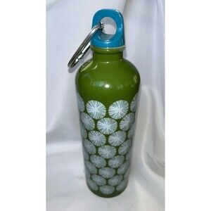 The Pioneer Woman Stainless Steel Water Bottle 25 Oz BPA Free Green Floral
